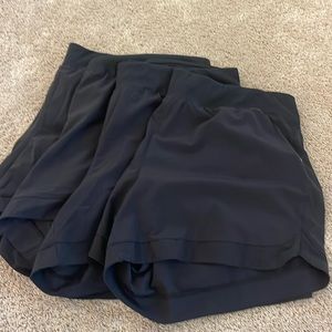 Women’s REI black athletic short bundle